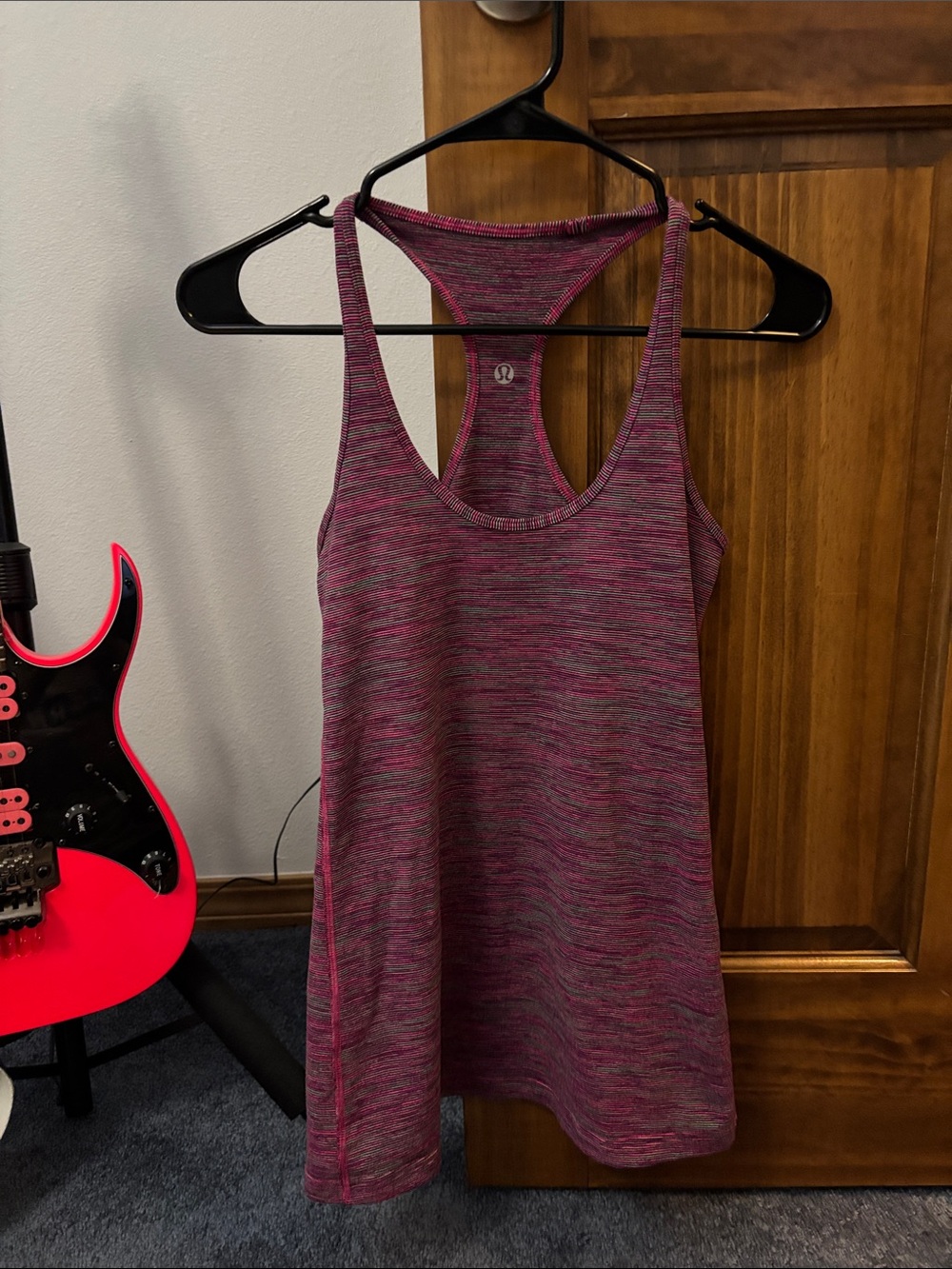 lululemon athletica Magenta Space-Dye Racerback Tank